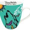 "Spirit Wolf" 18 oz. Signature Mug by Artist Tracey Metallic