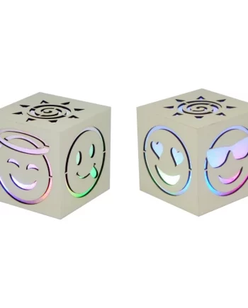 LED Light Box Smiley Cube