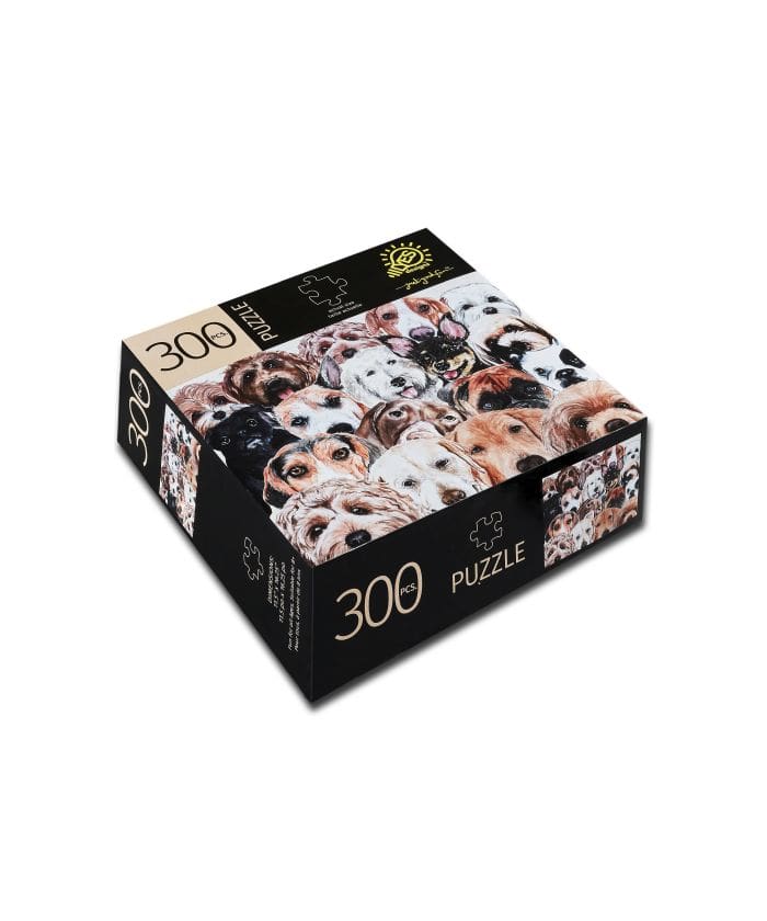 "Peeking Dogs" Puzzle 300 Pieces