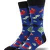 "Fresh Catch" Men's Novelty Crew Socks