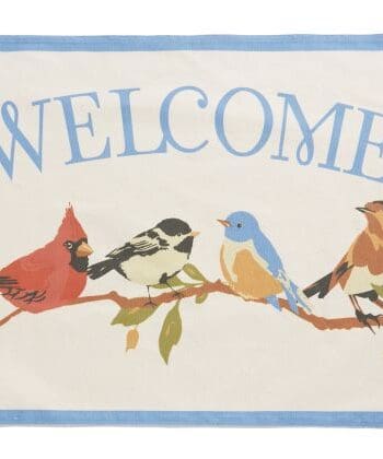 22" x 30" Sweet Birds Welcome Rug