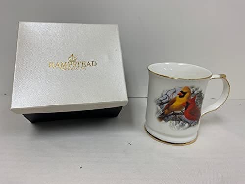 14 oz. Porcelain Mug with Cardinal Design