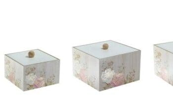 Tickled Pink Trinket Boxes Set of 4