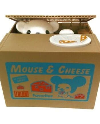 Mouse & Cheese Piggy Bank