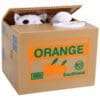 Cat Orange Box Piggy Bank