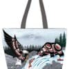 Cycle of Life 20" x 15" Art Tote Bag by Indigenous Artist Richard Shorty