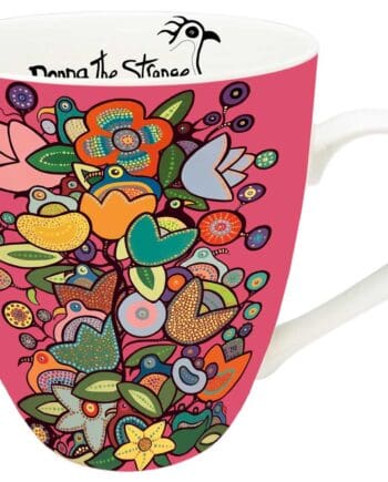 Tree of Life III Art Mug by Indigenous Artist Donna "The Strange" Langhorne