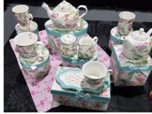 Flamingo Tea Set