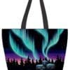 "Sky Dance – Inukshuk" 20" x 15" Tote Bag by Artist Amy Keller-Rempp