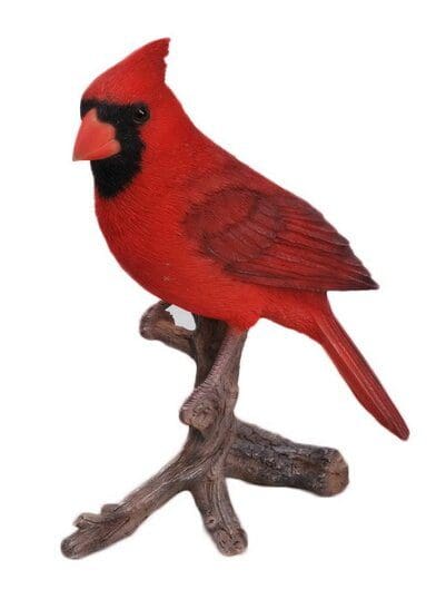 8.25" Cardinal on a Stump