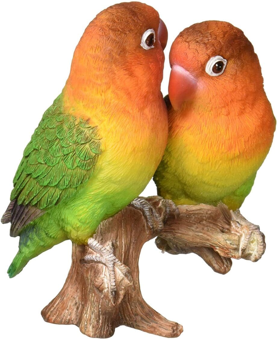 5" Lovebirds on a Branch Figurine