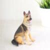 6" German Shepherd Dog Figurine