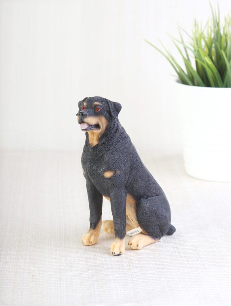 6" Rottweiler Dog Figurine