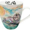 "Otter Family" 18 oz. Signature Mug by Artist Carla Joseph