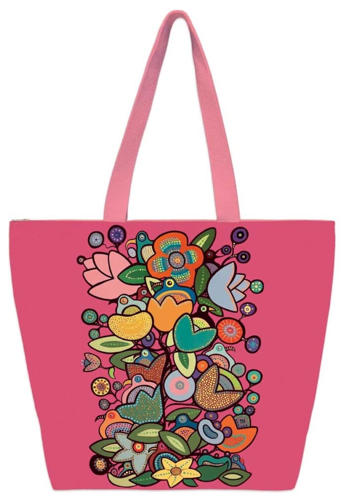 "Tree Of Life III" 20" x 15" Tote Bag by Artist Donna "The Strange" Langhorne