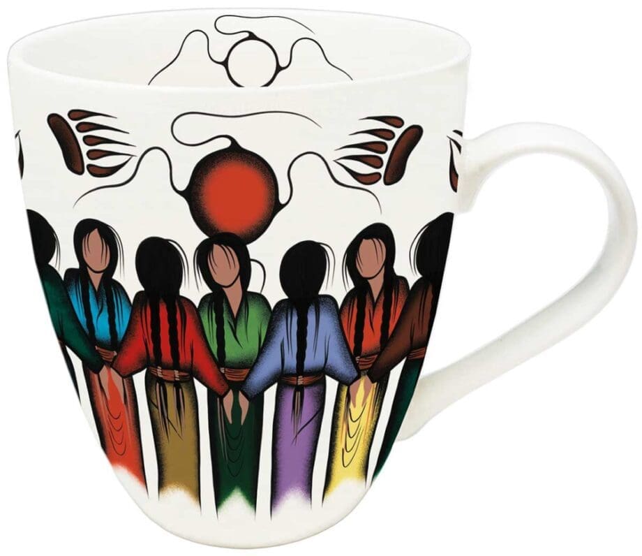 "Community Strength" 18 oz. Signature Mug by Artist Simone McLeod