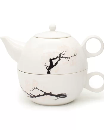 "Cherry Blossom" 8 oz. Morph Tea Set for One