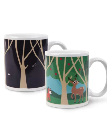 "Woodlands" 12 oz. Morphing Porcelain Mug