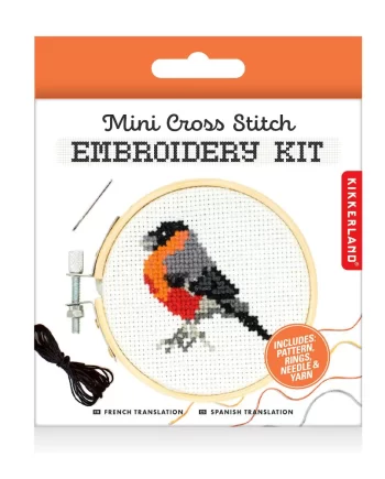 "Bird" Mini Cross Stitch Embroidery Kit