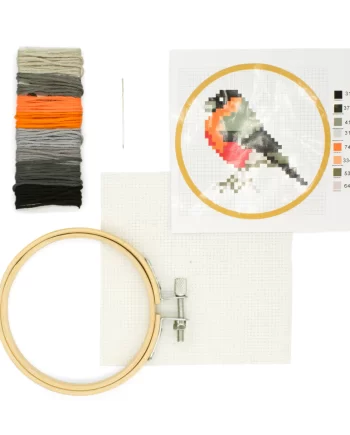 "Bird" Mini Cross Stitch Embroidery Kit