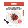 "Ladybug" Mini Cross Stitch Embroidery Kit