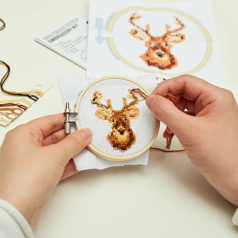 Mini Cross Stitch Embroidery Kits