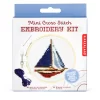 "Sailboat" Mini Cross Stitch Embroidery Kit