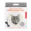 "Cat" Mini Cross Stitch Embroidery Kit