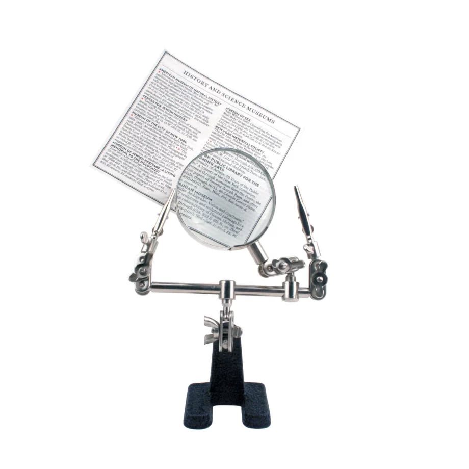 Little Helper with Magnifier & Weighted Base