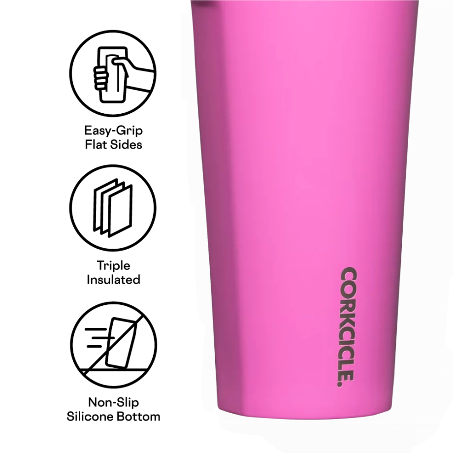 Corkcicle 16 oz. Tumbler Miami Pink