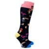 "Wild Birds" Women's Knee High Socks by Socks n Socks