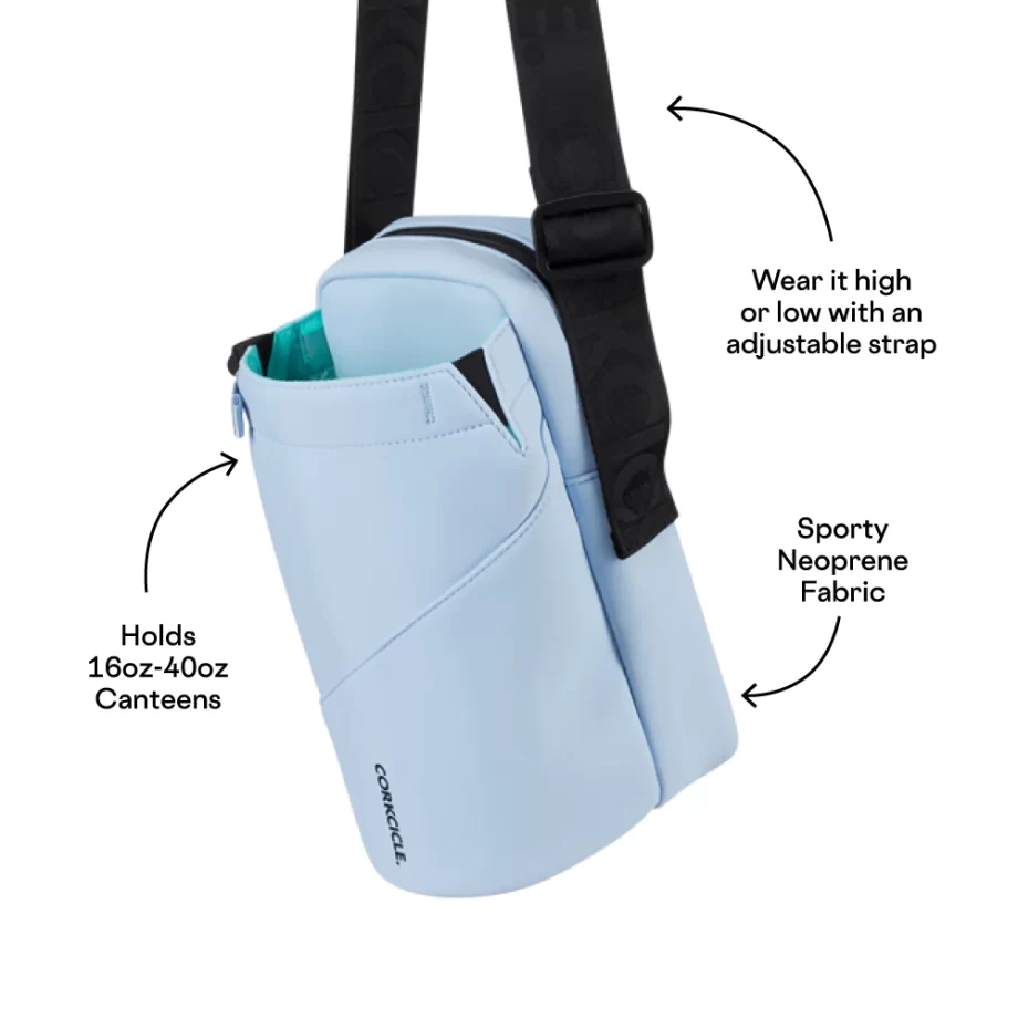 Corkcicle 9.25" Sling Santorini Neoprene