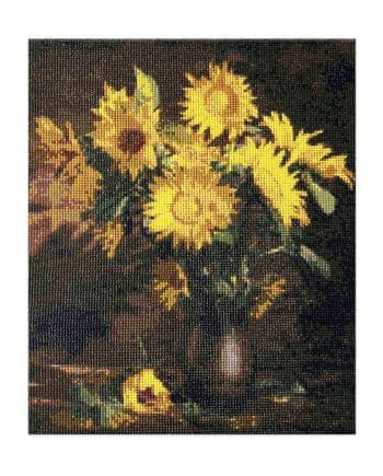 15.8"x 19.7" Sunflowers Diamond Art Kit by Craft Medley