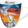 Alpha Wolf Signature mug by Indigenous artist Ronnie Simon