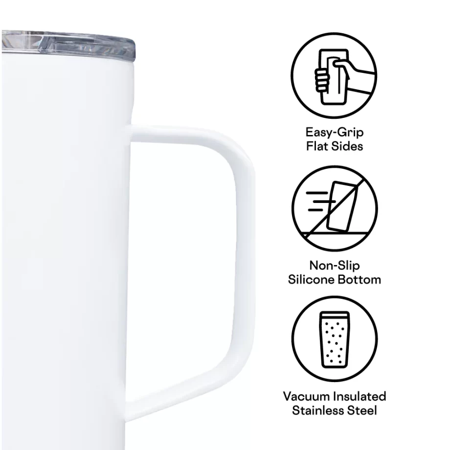 Corkcicle 16 oz Mug Features