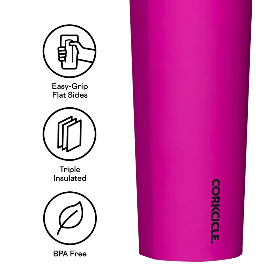 Corkcicle 20 oz Sport Canteen Berry Punch Water Bottle