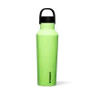 Corkcicle 20 oz Sport Canteen Margarita Lime Green Water Bottle with quick sip cap