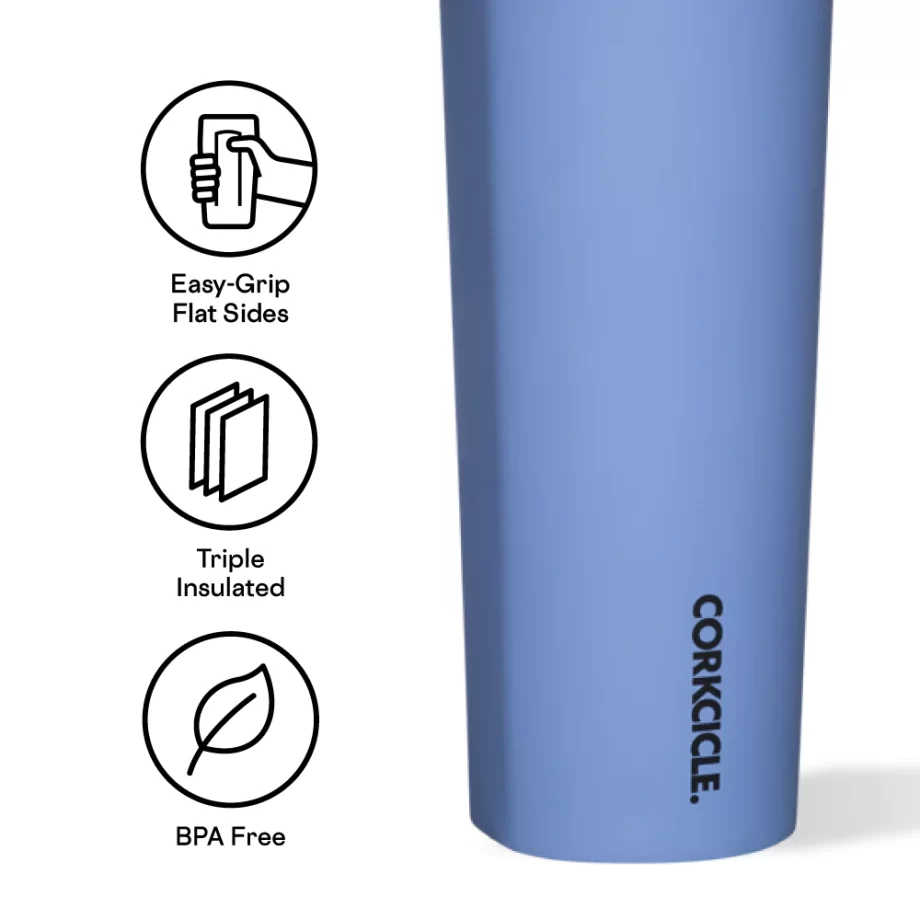 Corkcicle 20 oz Sport Canteen Periwinkle Water Bottle