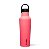 Corkcicle 20 oz Sport Canteen Paradise Punch Water Bottle with quick sip lid