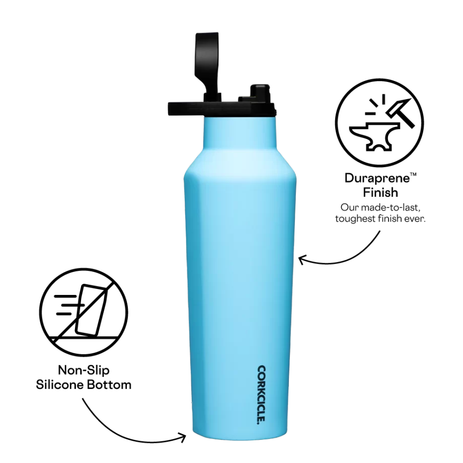 Corkcicle 20 oz Sport Canteen Santorini Water Bottle