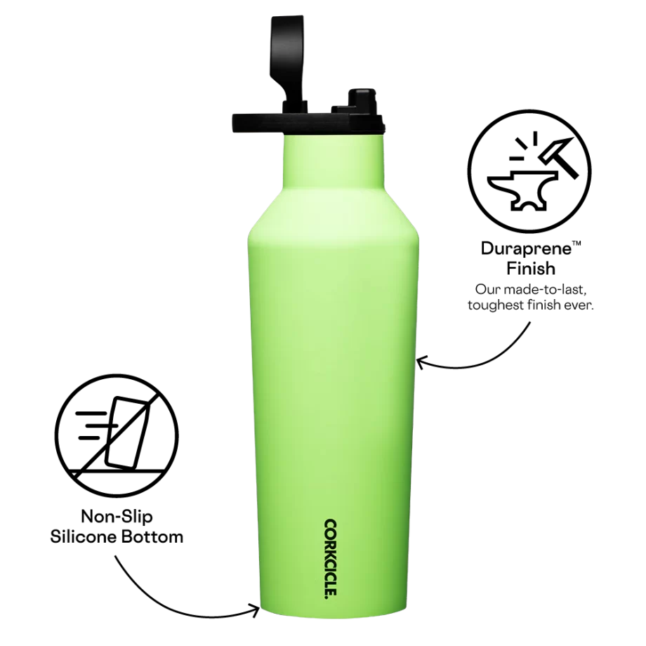 Corkcicle 32 oz Sport Canteen in Margarita (Light Green)