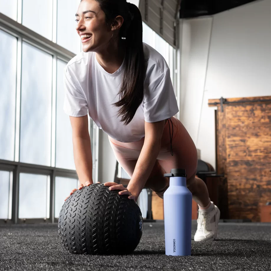 Corkcicle 32 oz Sport Canteen in Periwinkle