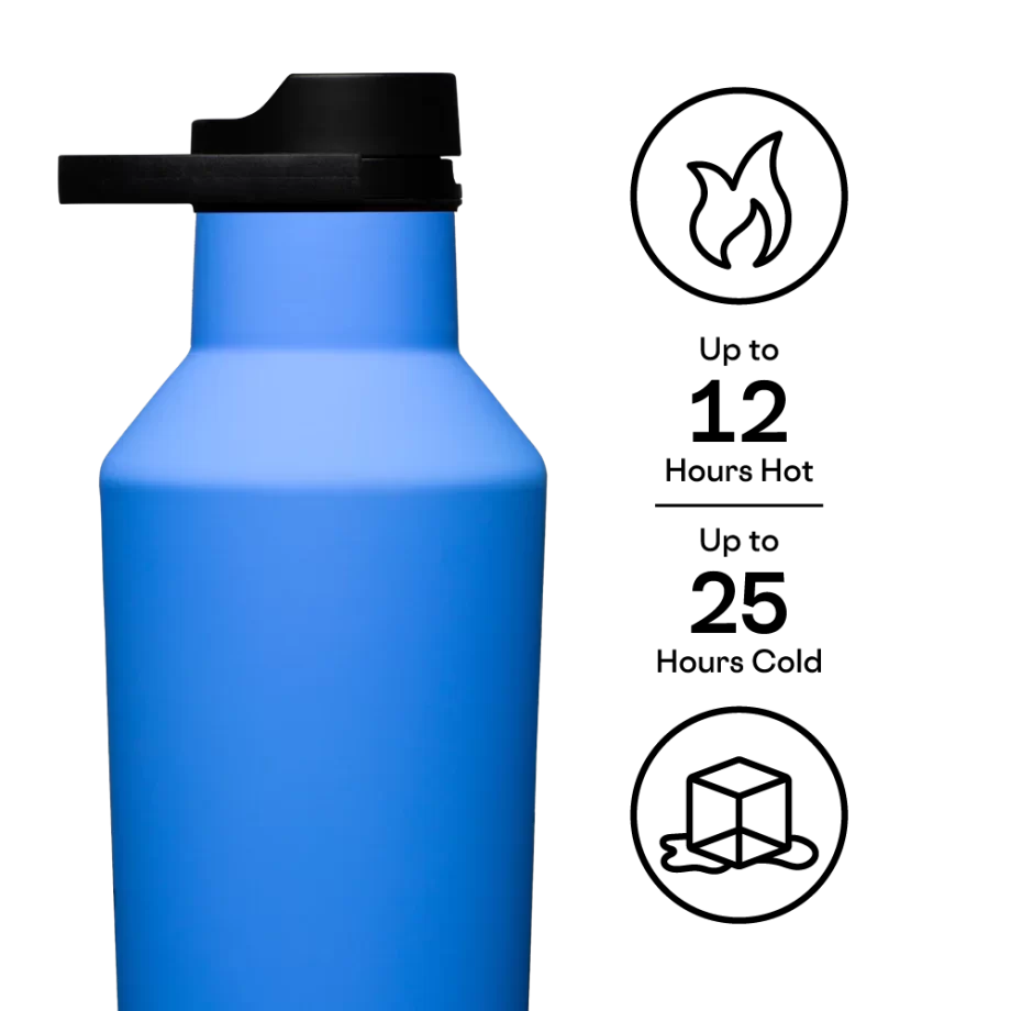 Corkcicle 32 oz Sport Canteen in Pacific Blue