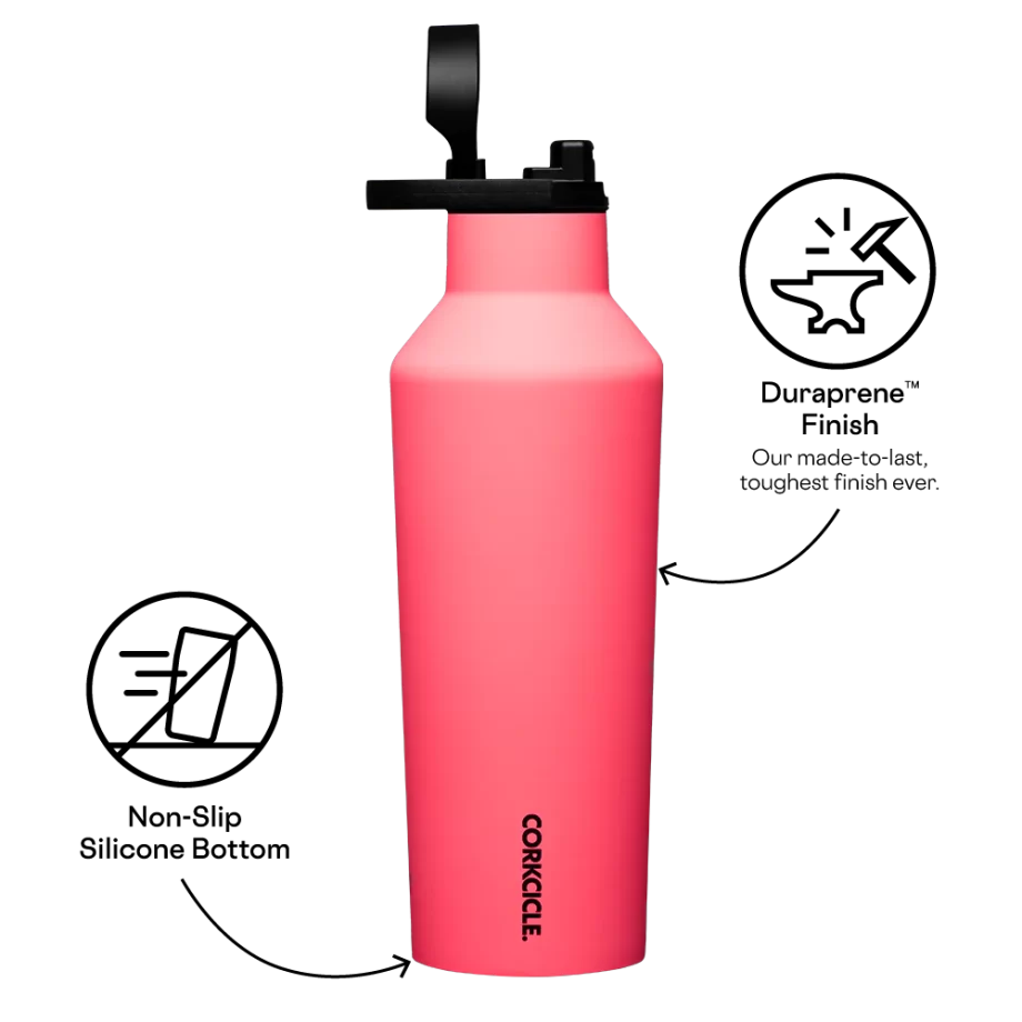 Corkcicle 32 oz Sport Canteen in Paradise Punch