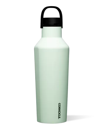 Corkcicle 32 oz Sport Canteen Sage Mist Water Bottle with quick sip cap