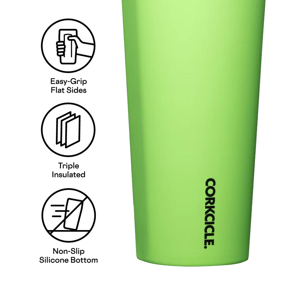 Corkcicle 24 oz Cold Cup Margarita Tumbler with Straw