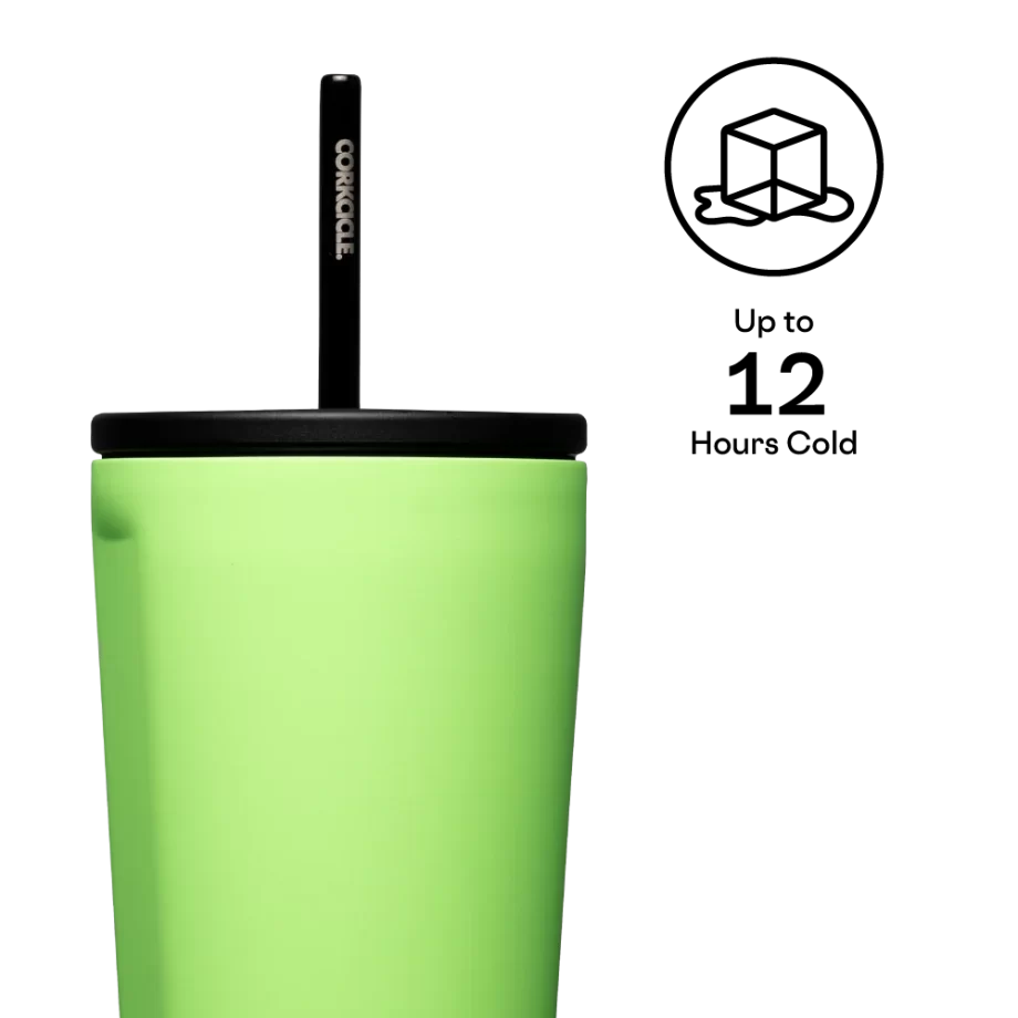 Corkcicle 24 oz Cold Cup Margarita Tumbler with Straw