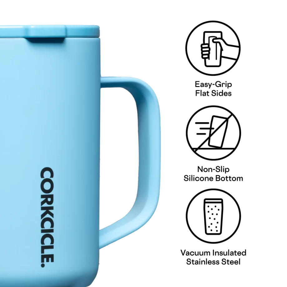 Corkcicle 16oz Mug Santorini