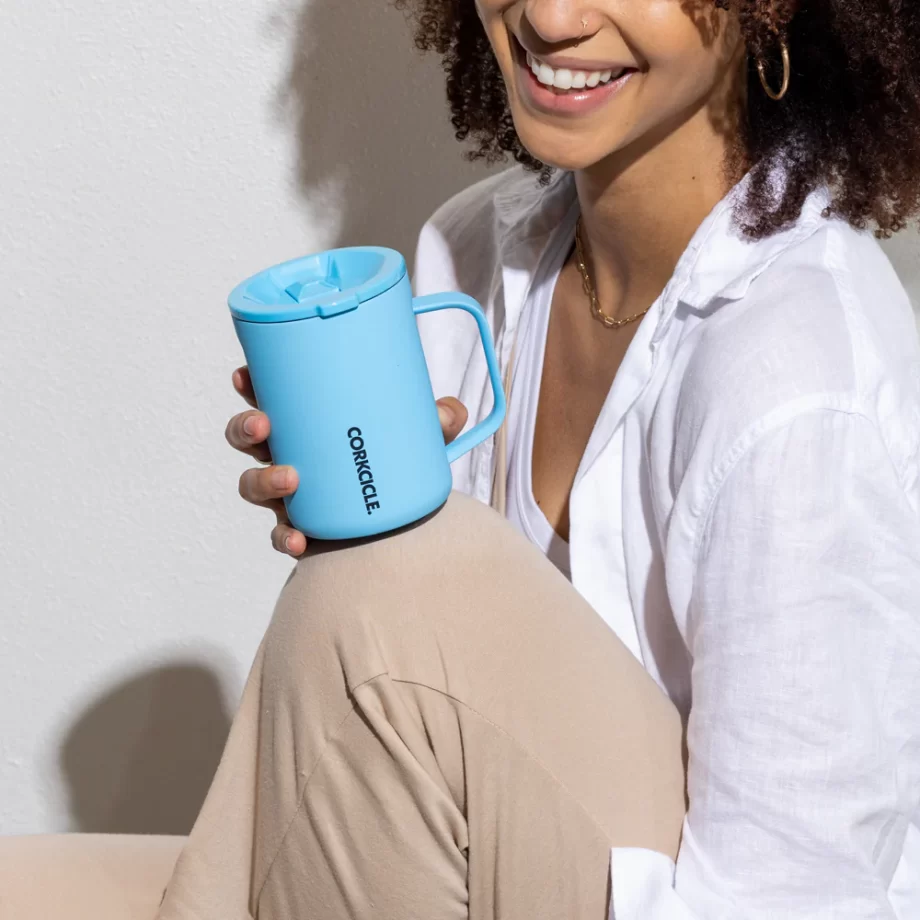 Corkcicle 16oz Mug Santorini