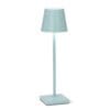 15" classic Shade LED Table lamp in Blue